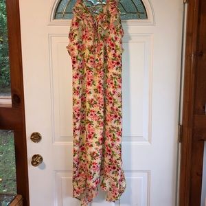 Small Floral Maxi Dress